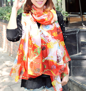 New fashion accessories skull scarves