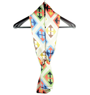 Long silk scarves for women