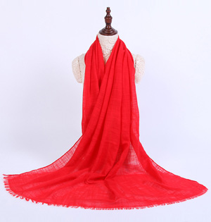 Wholesale fringed fashion scarf