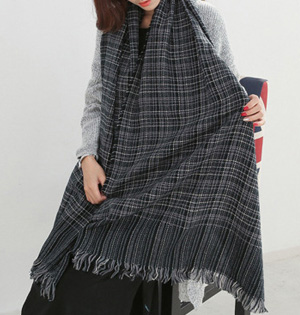 Cashmere plaid scarf wholesale