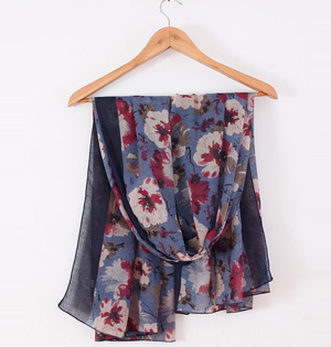 Wholesale printed cotton scarf india