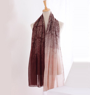 Graffiti cotton scarf wholesale