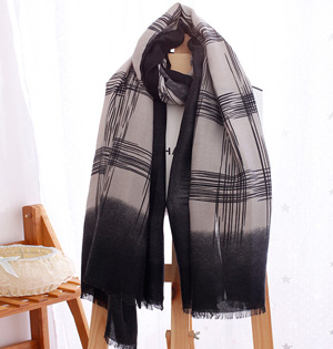 Check cotton scarf wholesale