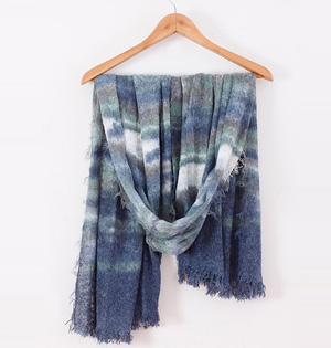Graffiti cashmere scarf wholesale