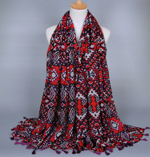 Southeast asian viscose scarf wholesale