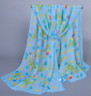 Chiffon womens scarf wholesale