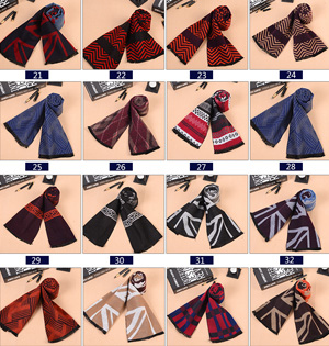 Mens modal fringed scarf wholesale
