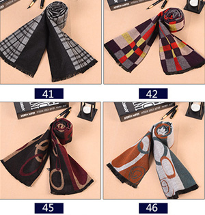 Wholesale modal fringed scarf mens