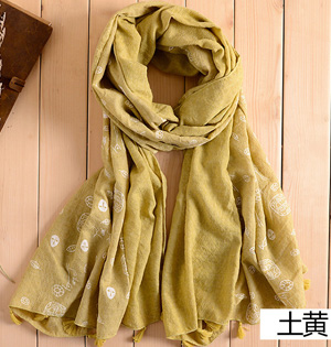 National wind cotton scarf wholesale