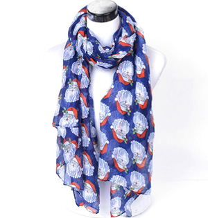 Christmas fashion scarf wholesale