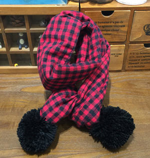 Wholesale kids scarf wool balls
