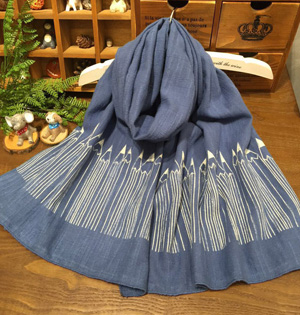 Wholesale cotton kids scarf