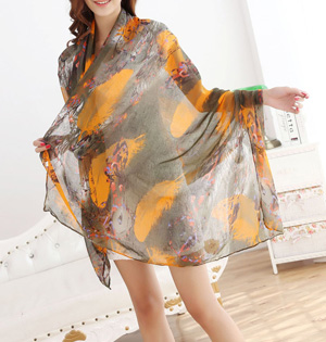 Wholesale womens polyester scarf