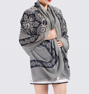 Wholesale cotton twill fabric scarf