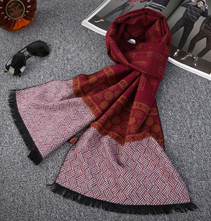 Wholesale men warm winter scarf