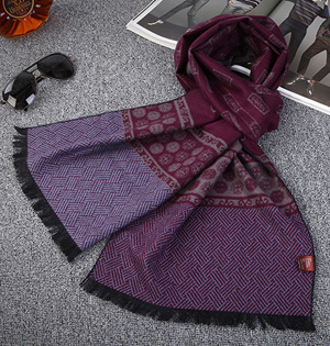 Wholesale men warm winter scarf