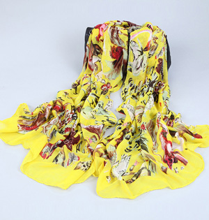 Wholesale women animal print scarf