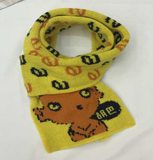 Wholesale cartoon knitted scarf