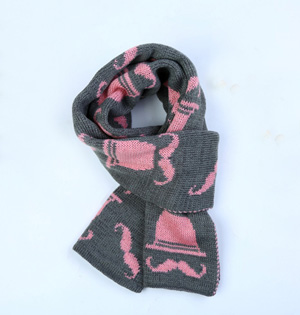 Wholesale wool kids knit scarf