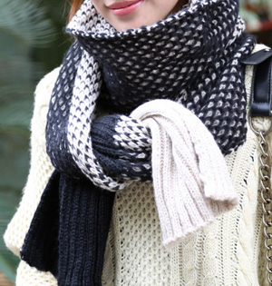 Women winter wool scarf wholesale