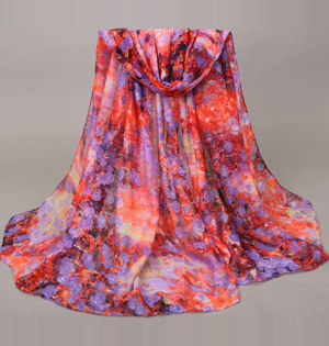 Rose fashion scarf wholesale