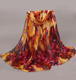 Viscose silk scarf wholesale for sale