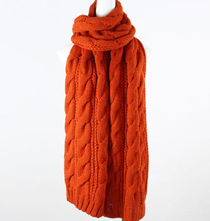 Irish wool scarf women