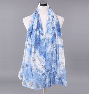 Wholesale silk viscose knitting scarf