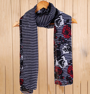 Wholesale silk viscose scarf shawl