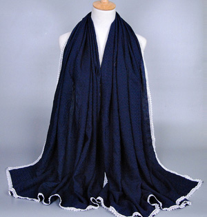 Women cotton lace scarf wholesale