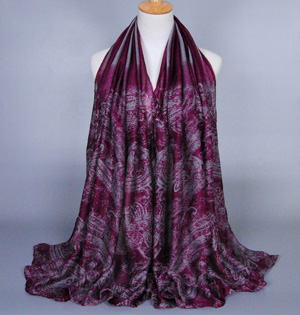 Viscose cashew flower scarf wholesale