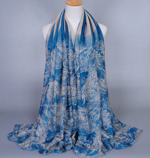 Viscose cashew flower scarf wholesale