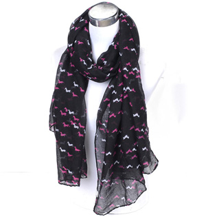 Wholesale viscose scarf animal print