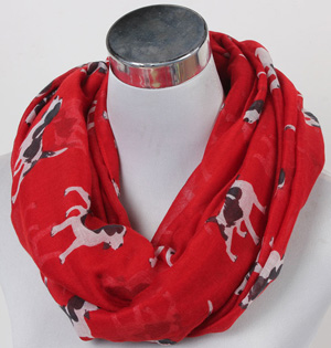 Wholesale silk scarf animal print