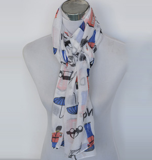 Viscose fabric scarf wholesale