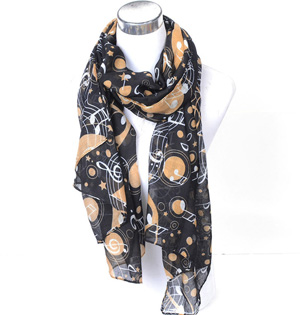 Long viscose linen scarf wholesale