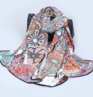 Wholesale scarves silk