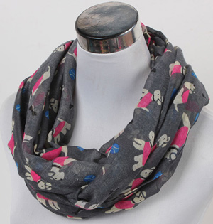 Fashion cute animal scarf wholesale