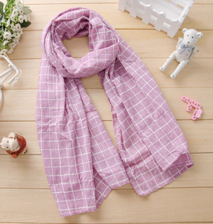 Plaid kid scarf wholesale