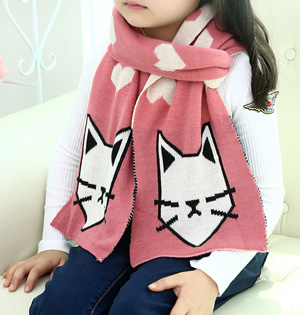 Kids winter wool scarf wholesale