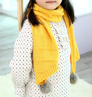 Wholesale kids winter scarf fashion