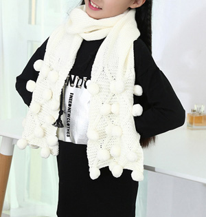 Wholesale winter cashmere scarf kids