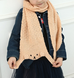 Kids winter cute scarf wholesale