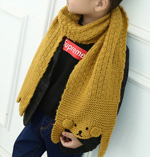Kids winter cute scarf wholesale