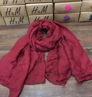 Wholesale winter warm cotton kids scarf