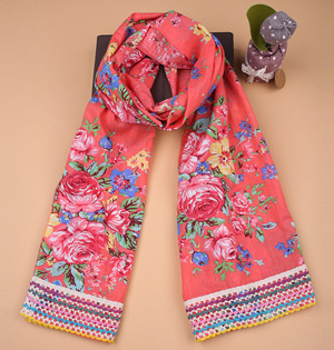 Wholesale embroidered scarf for kids