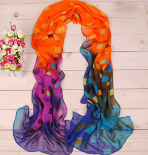 Silk fashion scarves wholesale