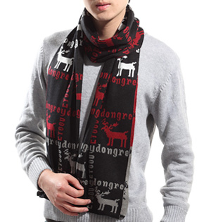 Wholesale wool mens scarf
