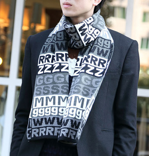 Men wool scarf wholesale