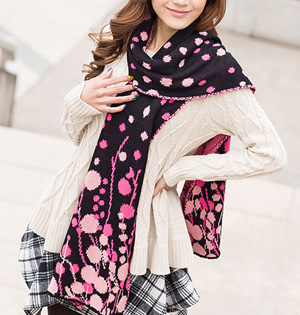 Wool scarves for women
